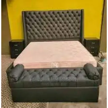 Attractive Leather Bed